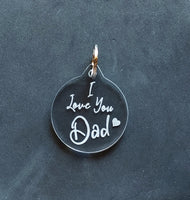 Regalo FESTA DEL PAPA’ Porta chiave originale Portachiavi uomo Idea compleanno per marito