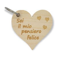 Portachiave cuore Regalo originale  romantico San Valentino Compleanno Anniversario per lui e per lei