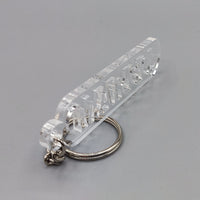 PORTACHIAVI uomo donna originale personalizzato con nome Idea regalo compleanno