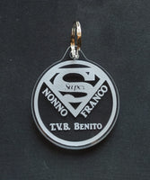 Regalo originale nonno FESTA DEI NONNI Compleanno Onomastico Portachiave personalizzato con nome