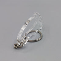 PORTACHIAVI personalizzato con nome Idea BOMBONIERA Nascita in plexiglass Segnaposto BATTESIMO originale