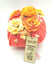 Segnalibro + bon bon Pouf con fiori Regalo compleanno Festa della mamma