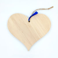 Cuore in legno Idea regalo FESTA DEL PAPA’ Dono di Natale Compleanno personalizzabile con nome o nomi