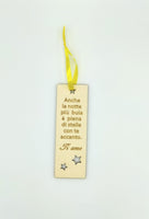 Segnalibri particolari in legno Regalo San Valentino Anniversario Compleanno