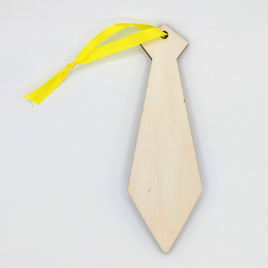 Segnalibro originale per la FESTA DEL PAPA’ personalizzabile con frase Segnalibri cravatta in legno